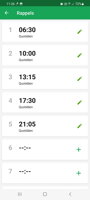 Définir des alarmes | Application DoseControl
