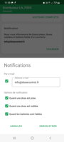 Alertes par e-mail | DoseControl App