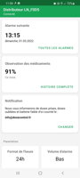 Suivant Alerte et Conformité | DoseControl App