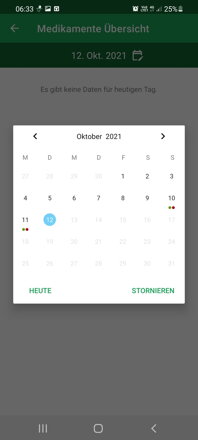 Android App für Steuerung und Überwachung von smarten Tablettenspender DoseControl