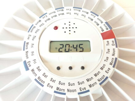 Pilulier automatique électronique DoseControl avec couvercle transparent Anglais – nouvelle génération 